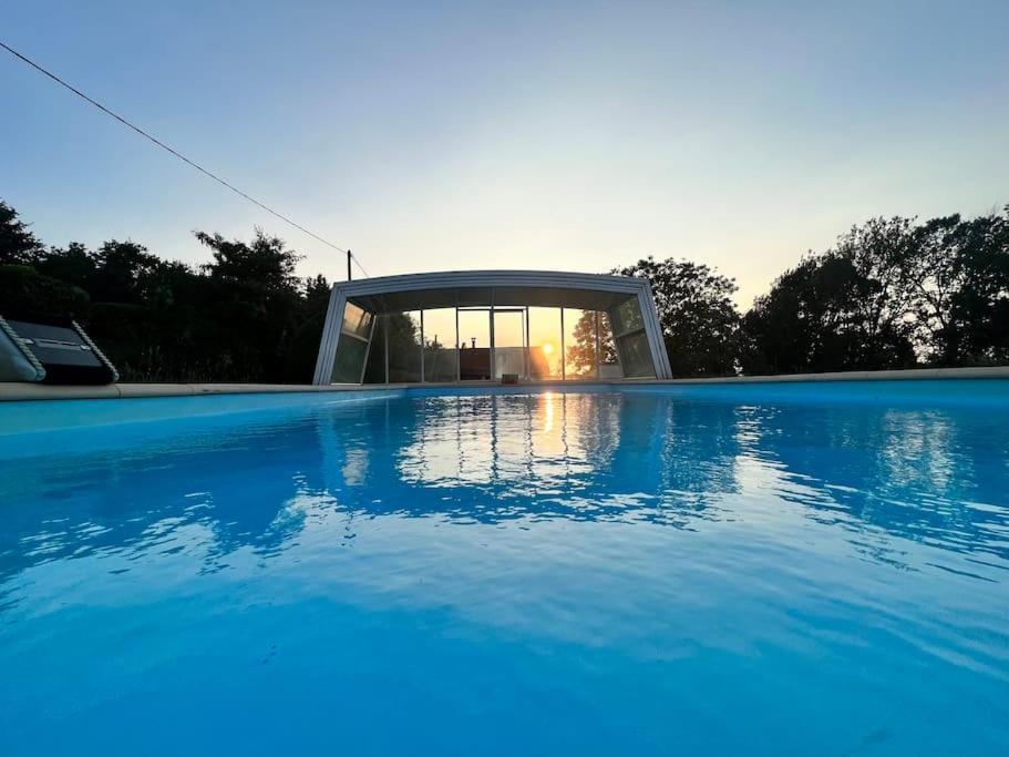 9 Ecluses Canal Du Midi-Maison T3 Belle Vue Avec Piscine Beziers Exterior photo